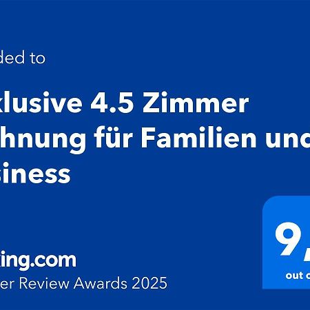 Exklusive 4.5 Zimmer Wohnung Fuer Familien Und Business Eschenz Exteriér fotografie